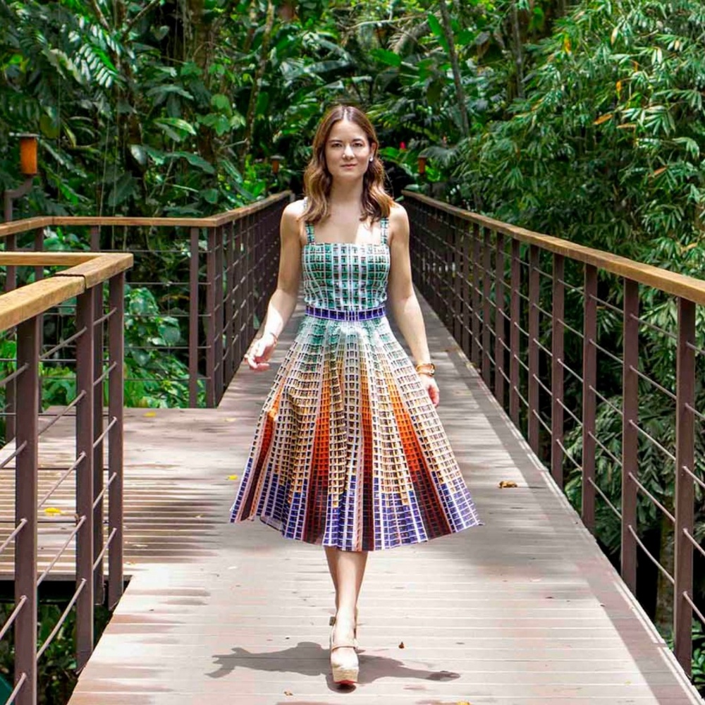 Mary Katrantzou Apartment Print Cotton Dress